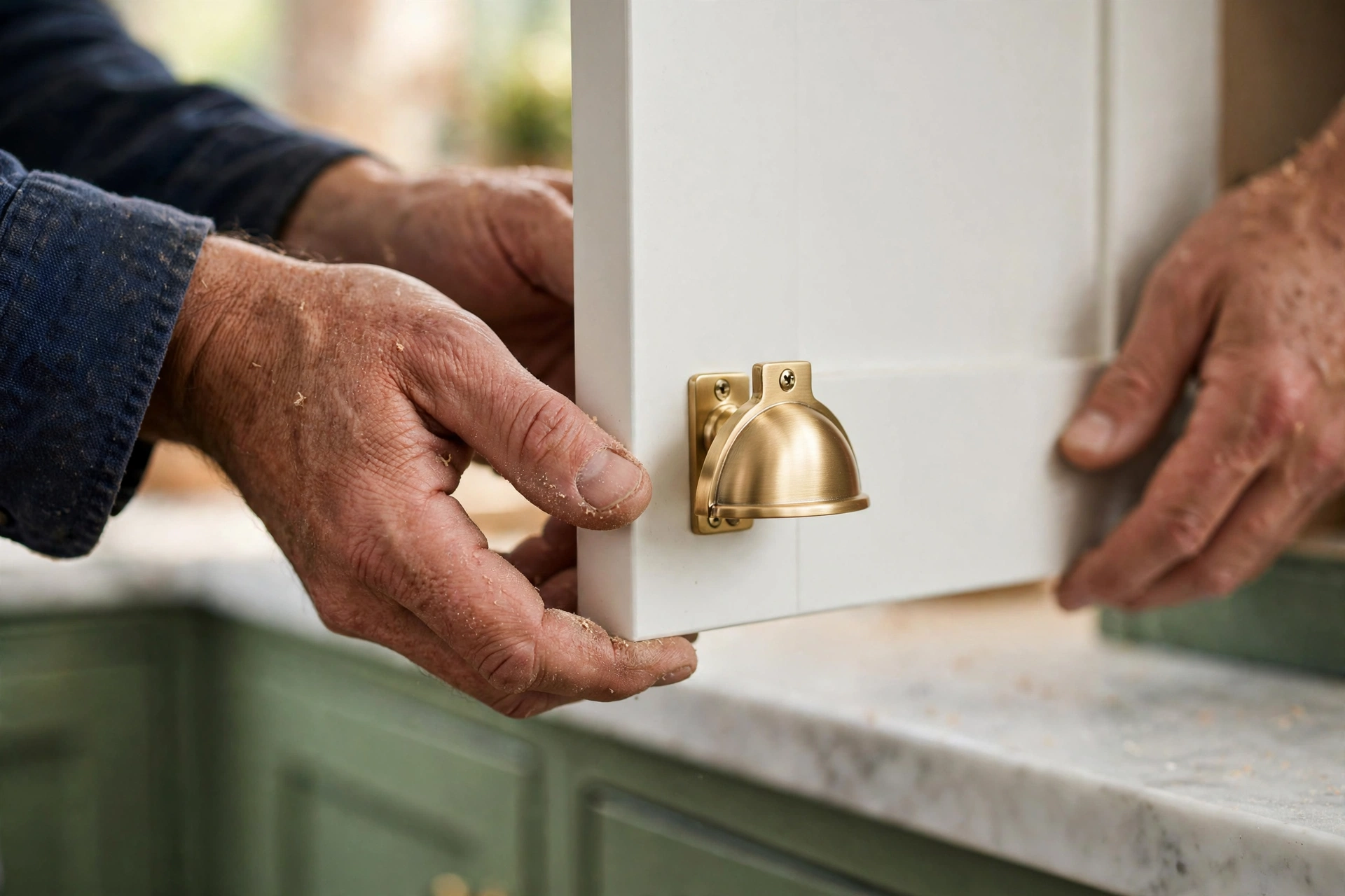 Kitchen cabinet craftsmanship by Bathroom & Kitchen Remodel Pros